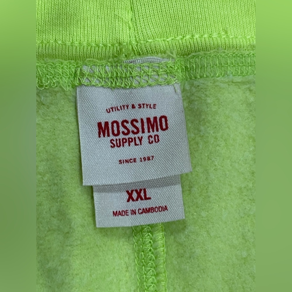 Mossimo Supply Co. Neon Green Joggers - Picture 10 of 14